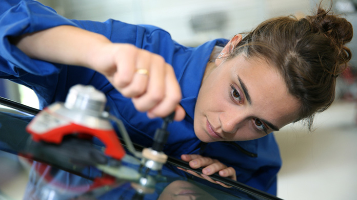 Imagen de negocio de reparación de ventanas de coche