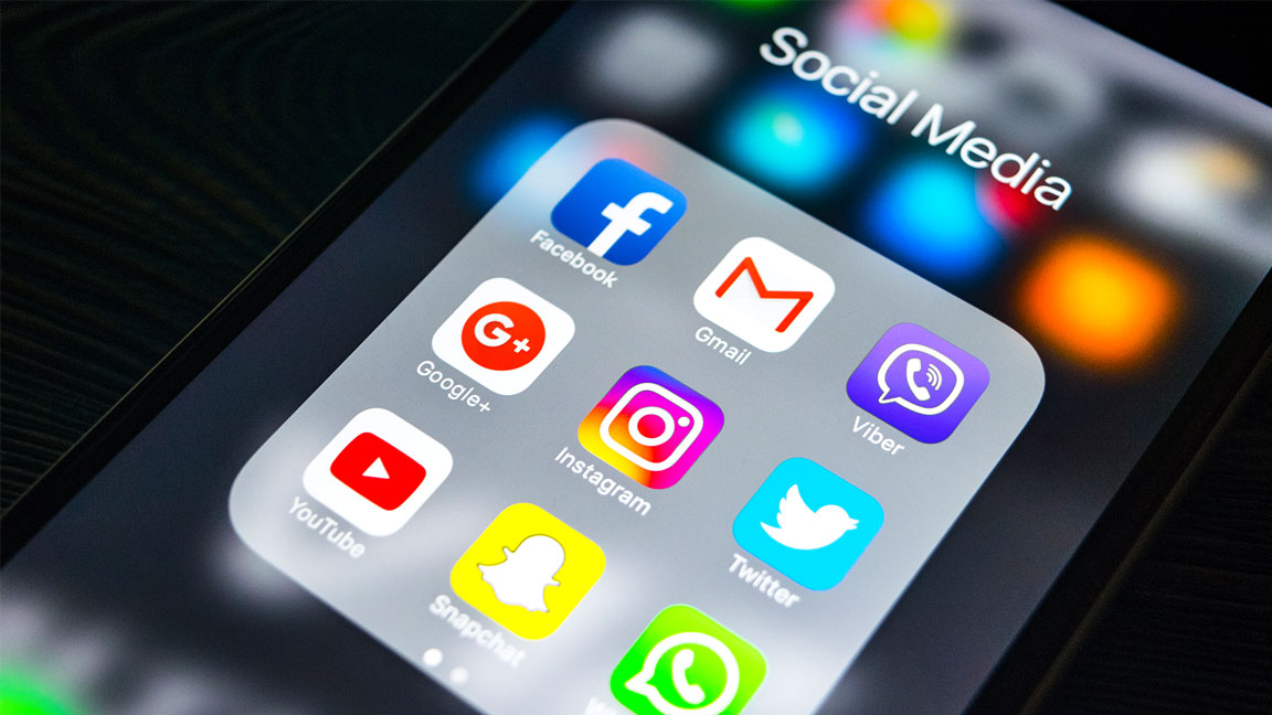 Imagen empresarial de marketing en redes sociales